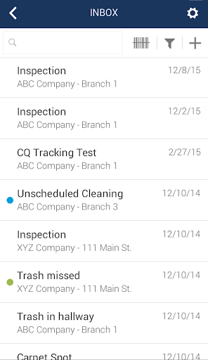 Android application RNA Quality Assurance screenshort