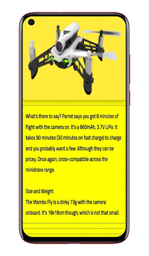 Parrot Mambo Drone Guide Screen 2