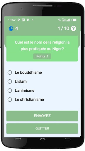 Quiz Niger Screen 3