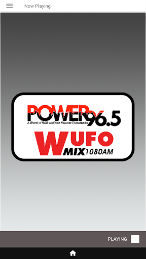 Android application WUFO Radio screenshort