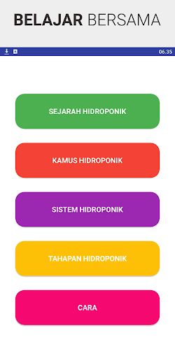 Android application Rumah Hidroponik screenshort