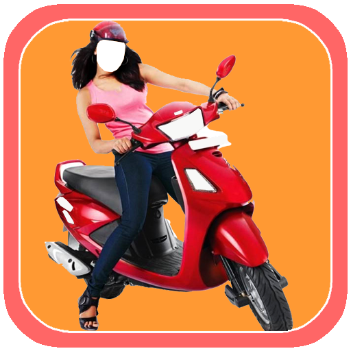 Women Bike Photo Frames Download on Windows