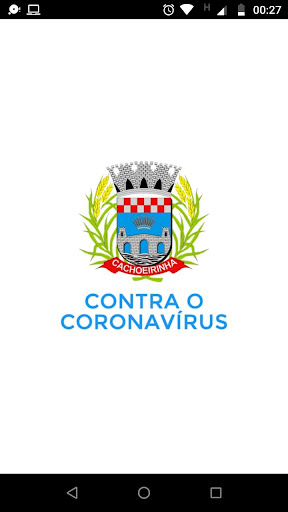 Android application Cachoeirinha Contra o Coronaví screenshort