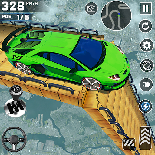 Mega Ramp Car Jumping Car Game 1.2 screenshots 1