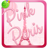 Pink Paris Keyboard icon