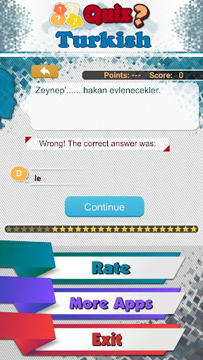 Turkish Quiz Free