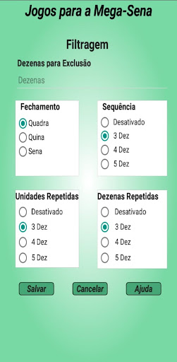 Jogos da Loteria Screen 3