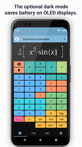 Screenshot of Derivative Calculator w/Steps