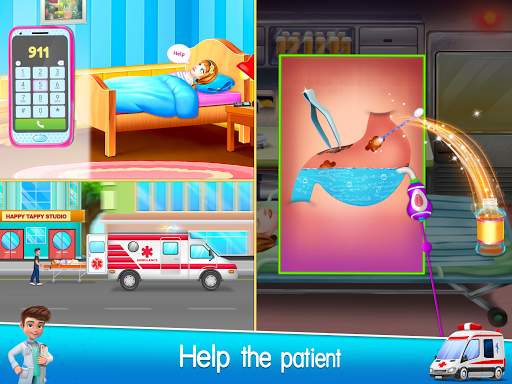 Ambulance Doctor Hospital - Rescue Game screenshots 11