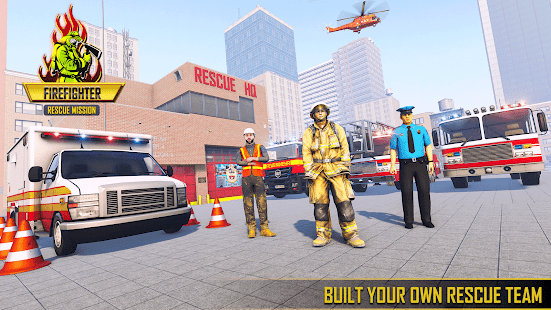 Firefighter Games : fire truck games 1.1 Screenshots 8