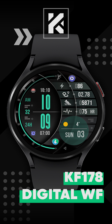 KF178 WATCH FACE - New - (Android)