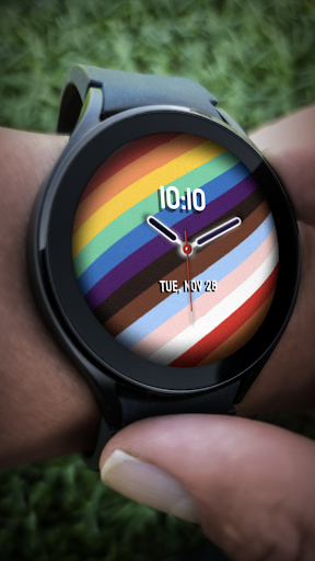 Pride Rainbow Love Watch Face Screen 3