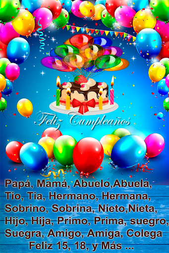 Imágenes de Feliz Cumpleaños Screen 2