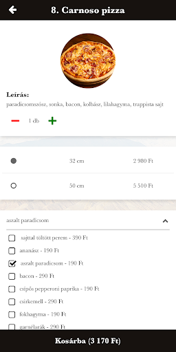 Bivaly Pizza & Bár Screen 3