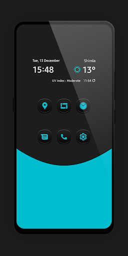 Android application Duality Redux Sky Icon Pack screenshort