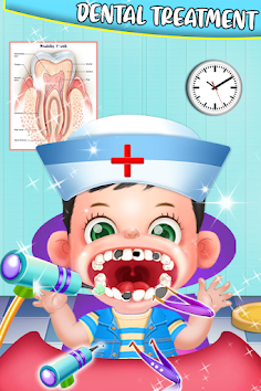 Kids Braces Dentist teeth game - Screenshot 1