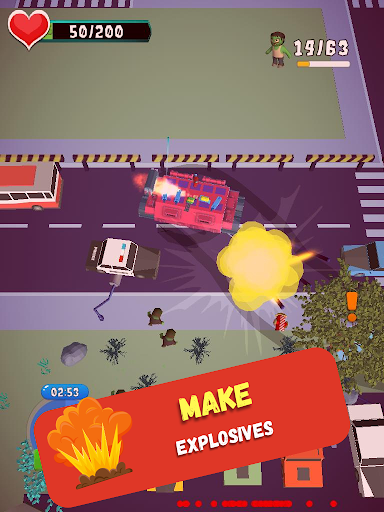 Guns vs Zombies merge game