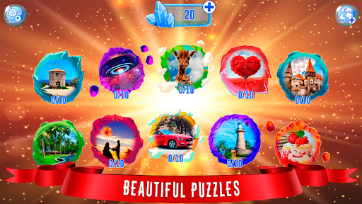 Android application Jigsaw Puzzle Games screenshort
