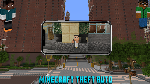 mod GTA and gangster for MCPE Screen 3