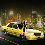 City Tourist Taxi Car Parking icon