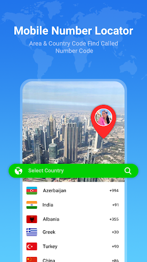 Screenshot of Mobile Number Location Tracker