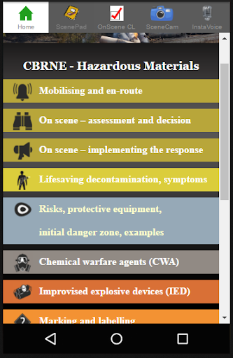 CBRNE - Hazardous materials screenshot 1