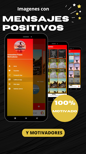 Android application Autoestima Frases Motivadoras screenshort