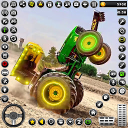 Icon image Indian Tractor Driving Farm 3D