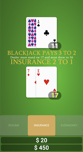 Simple Blackjack