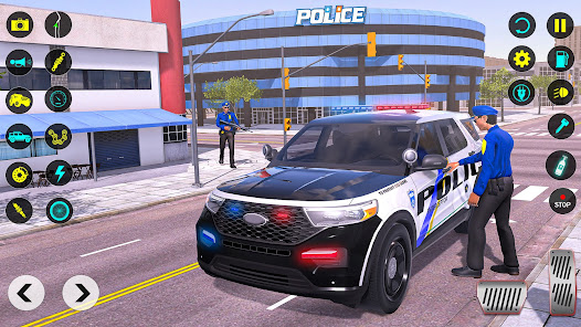 SUV Police Car Chase: Cop Sim 1.0 APK + Mod (Free purchase) for Android