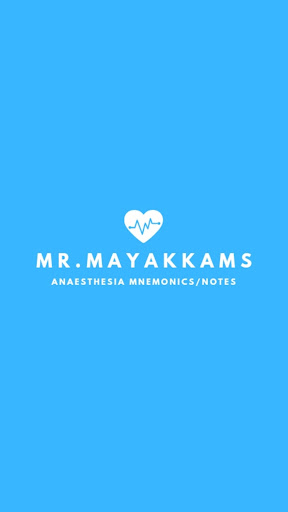 Android application Anaesthesia Notes/Mnemonic Pro screenshort