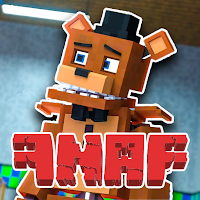 FNAF Freddy Fazbear Jumpscare Animatronic MCPE Mod