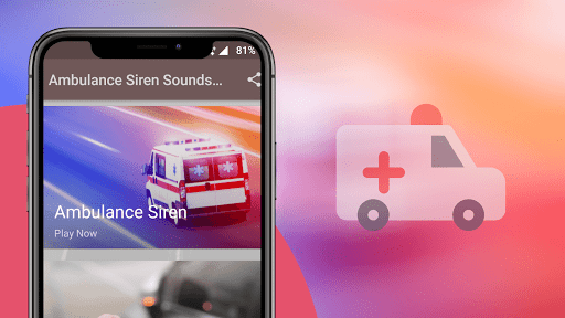 Android application Ambulance Siren Sounds screenshort
