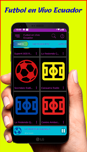 Futbol en Vivo - Radios de Ecuador FM/AM