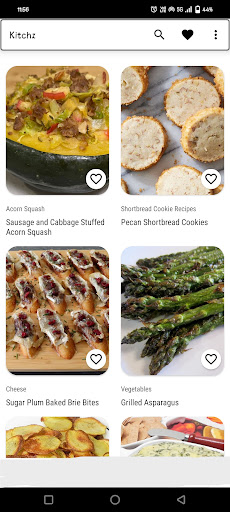 Kitchz recipe app Screenshot