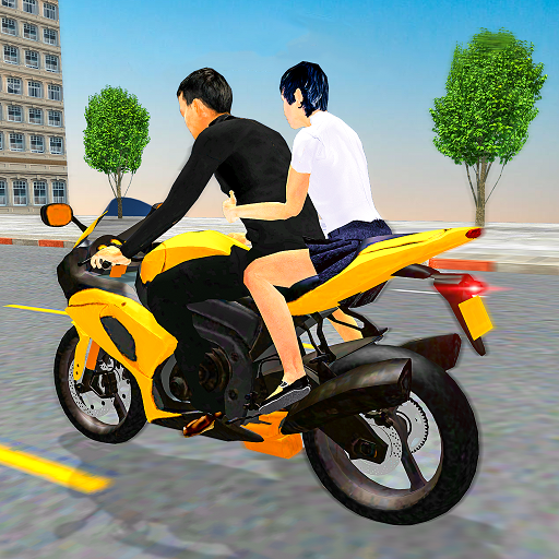 Bike Taxi Game: Driving Games logo