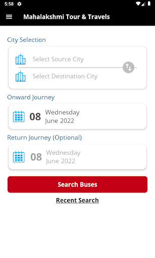 Mahalakshmi Tour & Travels Screen 3