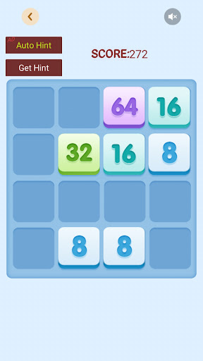 Android application 2048 game-Number Combo Game screenshort