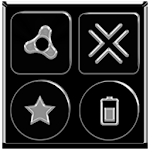 Cover Image of Unduh Black Icon Pack  APK