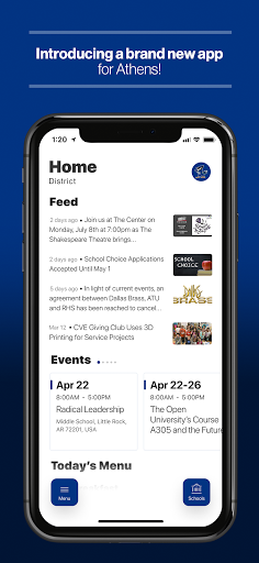 Android application School District of Athens, WI screenshort