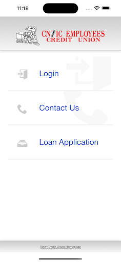 Android application CN/IC Employee CU screenshort