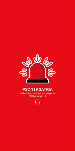 Android application PSC 119 Satria Banyumas screenshort
