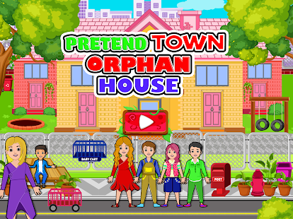 Town Orphan House: Pretend Home Games 1.7 APK screenshots 5