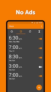 Simple Clock: Alarm, Stopwatch Screenshot