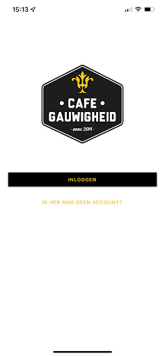 Android application Café Gauwigheid Harderwijk screenshort