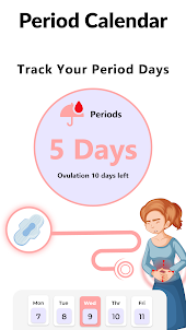 Periodo & Calendário Menstrual
