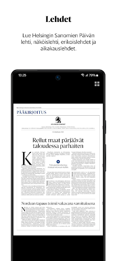 Helsingin Sanomat Screenshot 4 - AppWisp.com
