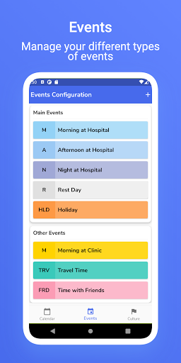 AppyRex Calendar Pro - Agenda Screen 3
