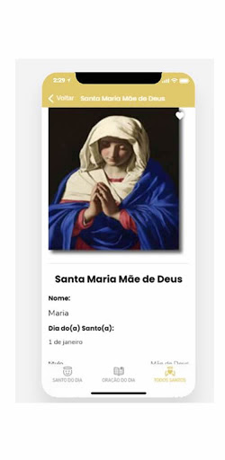 Android application De Todos Os Santos screenshort