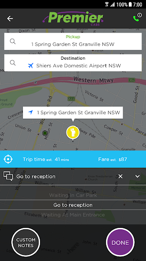 Premier Cabs Screen 3